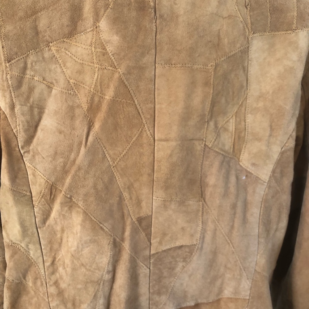 Sued Patchwork Jacket - image 3